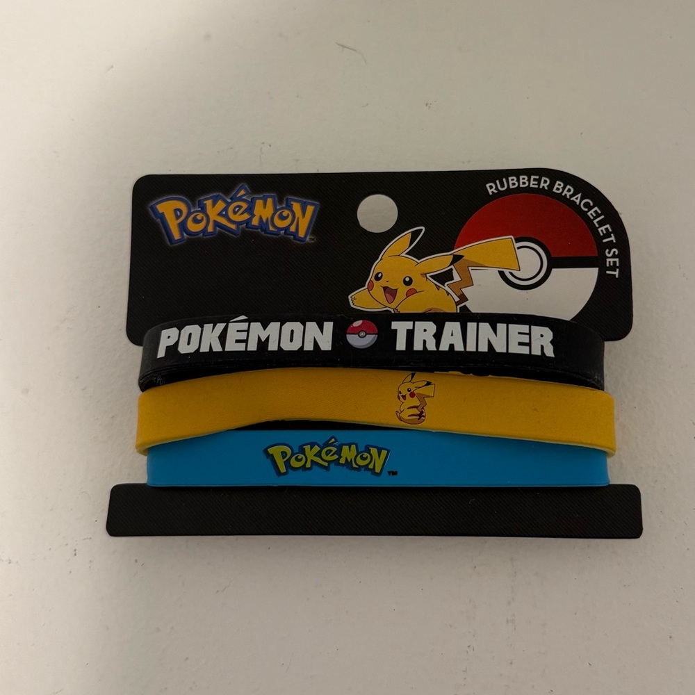 Set of 4 Pokémon Bracelet Set